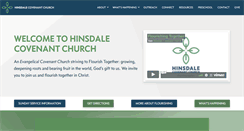 Desktop Screenshot of hinsdalecovenant.com